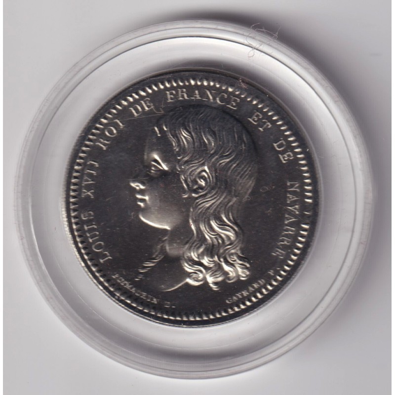 Médaille - Louis XVII - Roi de France - cupronickel