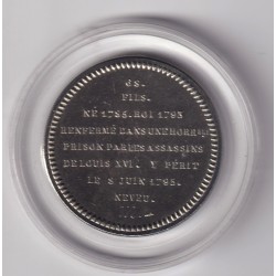 Médaille - Louis XVII - Roi de France - cupronickel 2