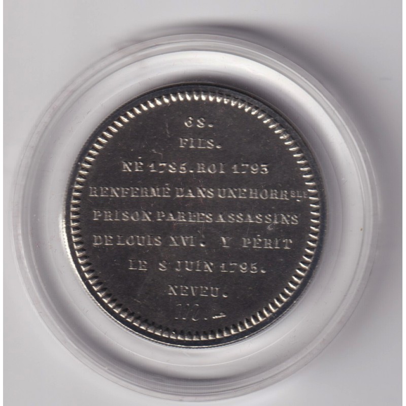 Médaille - Louis XVII - Roi de France - cupronickel