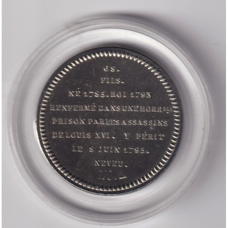 Médaille - Louis XVII - Roi de France - cupronickel