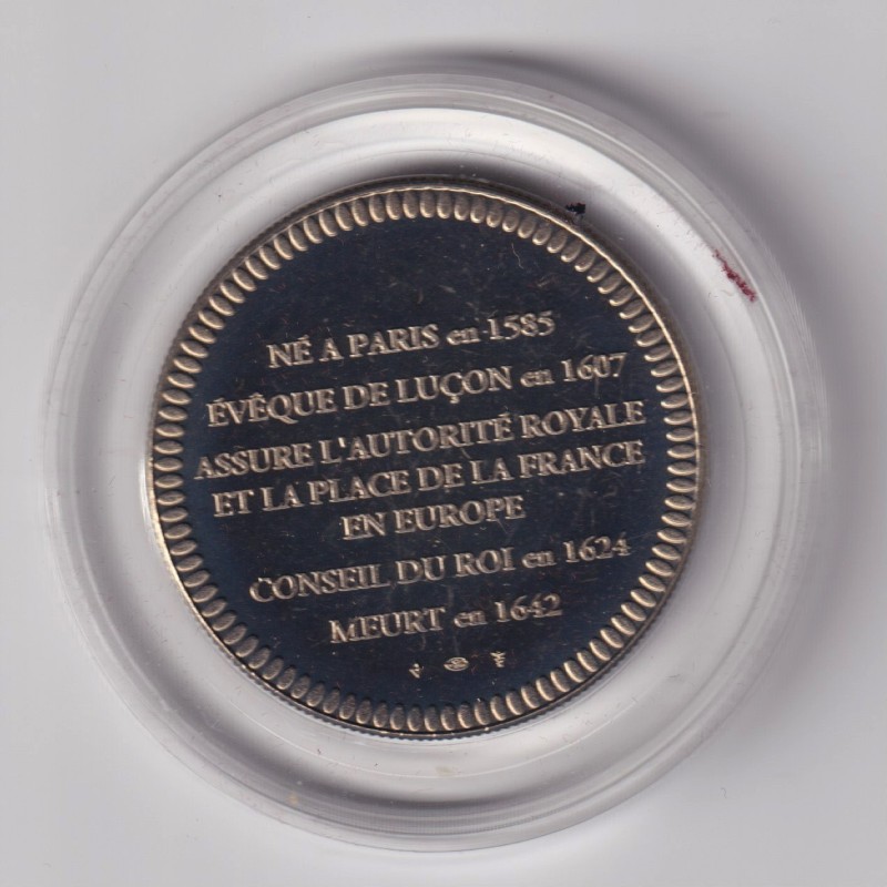 Médaille - Cardinal de richelieu - cupronickel