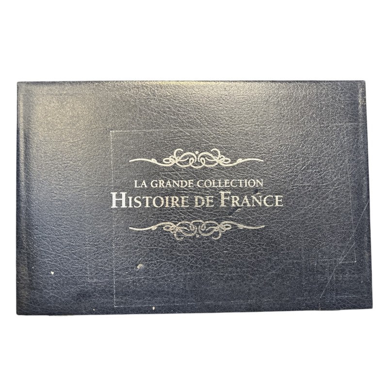 Coffret 24 Médailles - L'Histoire de France - en argent - 40mm