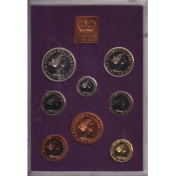 Angleterre - Coffret 8 monnaies - 1970 - FDC