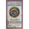 Etats-Unis - Encart Barack Obama - 1/2 Dollar doré + Obama