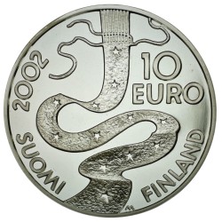 Finlande - 10 Euro 2002 - Vantaa - argent 2