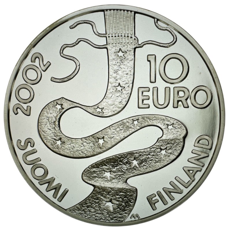 Finlande - 10 Euro 2002 - Vantaa - argent