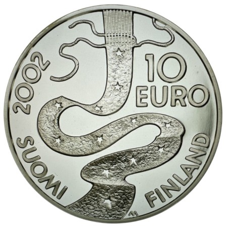 Finlande - 10 Euro 2002 - Vantaa - argent