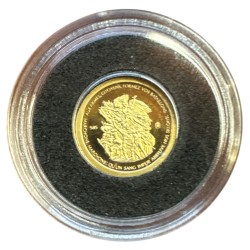 Médaille - Les piliers de la république - or 0,5g 0,585 - FDC