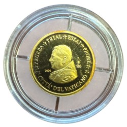 Médaille - Essai 2 Vatican - or 1,56g 0,585 - FDC 2