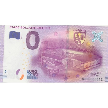 Billet Stade Bollaert 2016