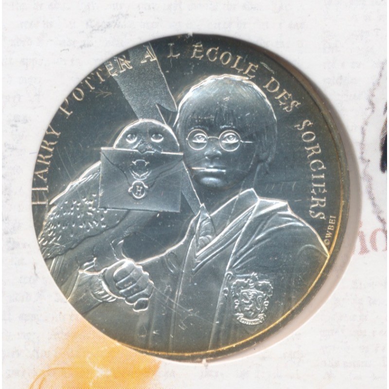 10 Euro Harry Potter 2021 - Harry Potter à l'école des sorciers - N°1 - argent