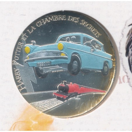 10 Euro Harry Potter 2021 - Harry Potter et la chambre des secrets - N°4 - argent