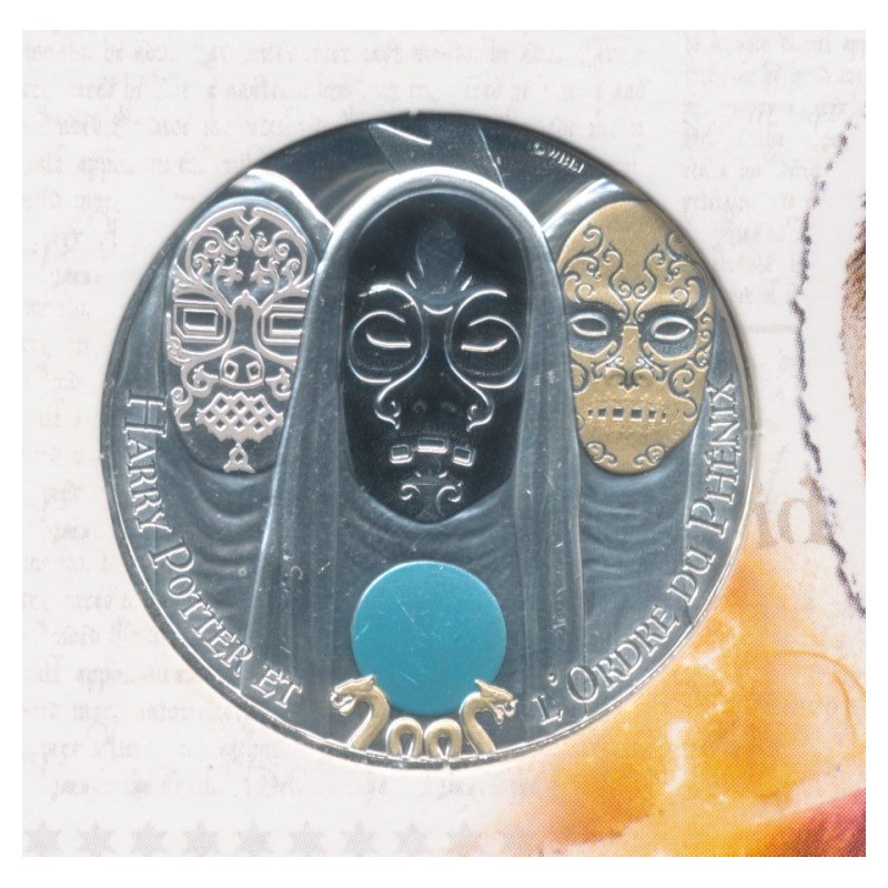 10 Euro Harry Potter 2021 - Harry Potter et l'ordre du phénix - N°10 - argent