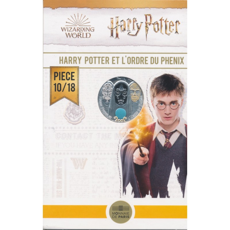 10 Euro Harry Potter 2021 - Harry Potter et l'ordre du phénix - N°10 - argent