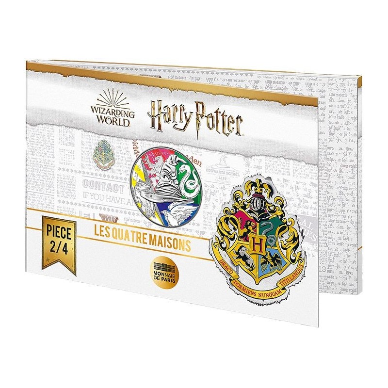 50 Euro 2021 - Harry potter et les quatre maisons - N°2/4 - argent