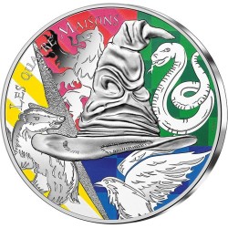 50 Euro 2021 - Harry potter et les quatre maisons - N°2/4 - argent