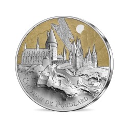 50 Euro 2021 - Harry potter et le château de Poudlard - N°1/4 - argent