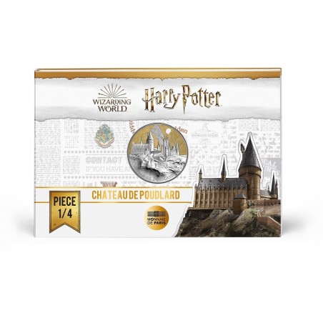 50 Euro 2021 - Harry potter et le château de Poudlard - N°1/4 - argent