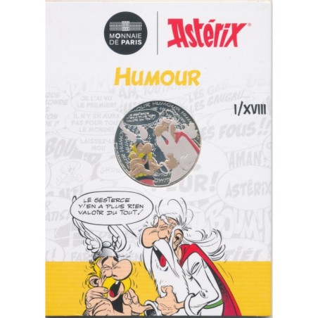 10 Euro 2022 - Astérix et Panoramix - Humour - argent