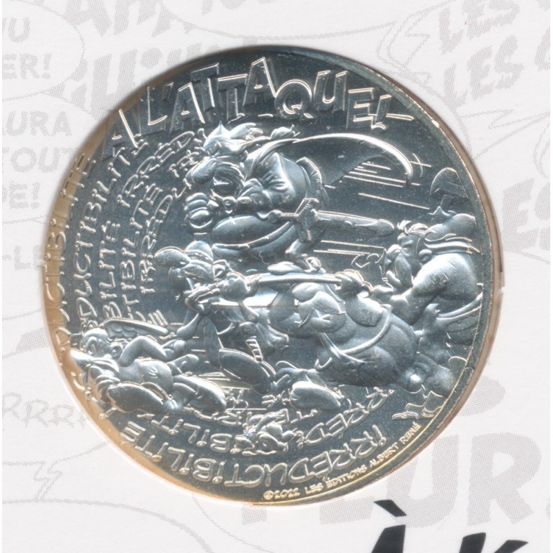 10 Euro 2022 - Collection Astérix - Irréductibilité - N°4/18 - argent