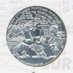 10 Euro 2022 - Astérix,Obélix,Panoramix - Partage - N°6/18 - argent 2