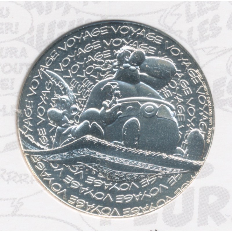 10 Euro 2022 - Astérix et Obélix - Voyage - N°8/18 - argent