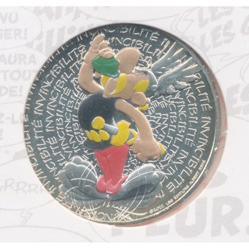 10 Euro 2022 - Astérix - Invincibilité - N°9/18 - argent