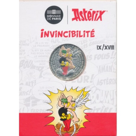 10 Euro 2022 - Astérix - Invincibilité - N°9/18 - argent