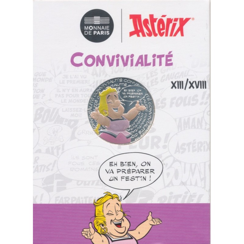 10 Euro 2022 - Bonemine - Convivialité - N°13/18 - argent