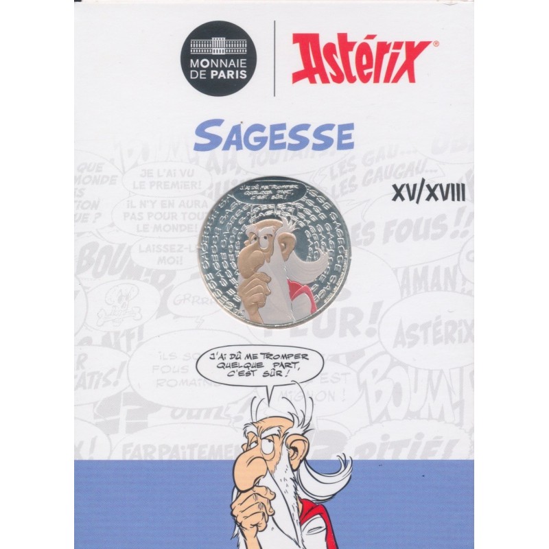 10 Euro 2022 - Panoramix - Sagesse - N°15/18 - argent