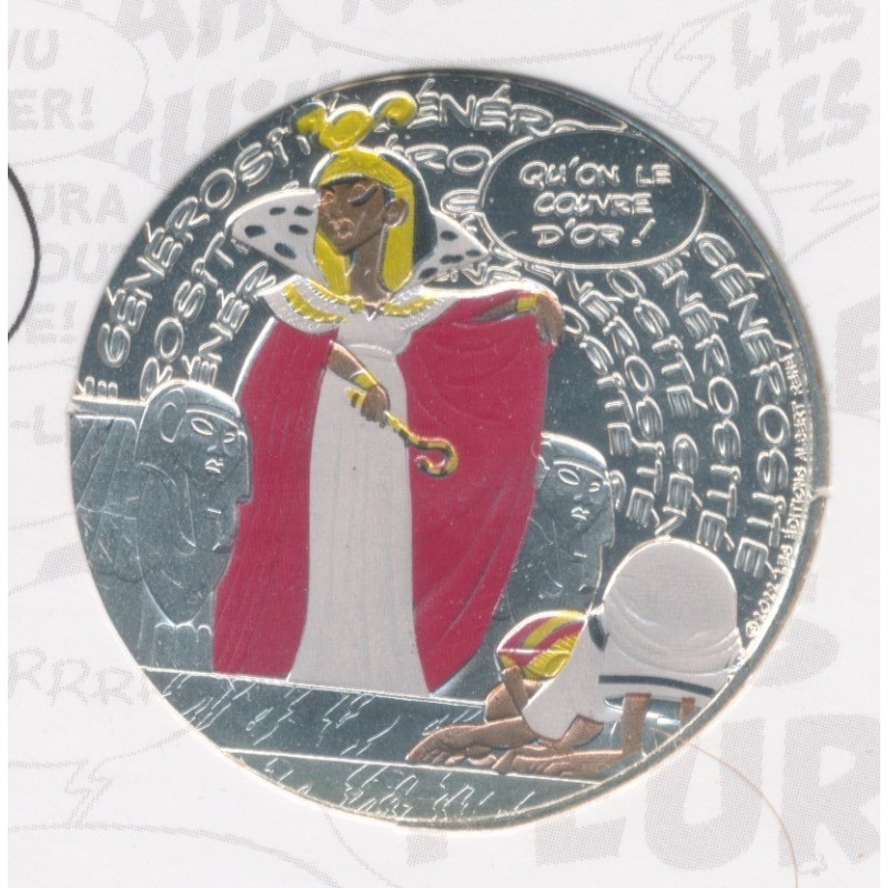10 Euro 2022 - Cléopatre - Générosité - N°17/18 - argent