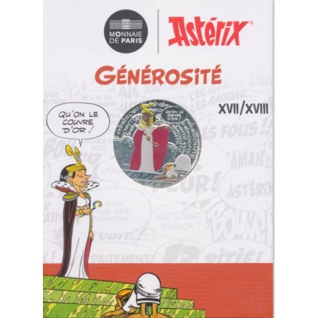 10 Euro 2022 - Cléopatre - Générosité - N°17/18 - argent