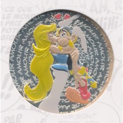 50 Euro 2022 - Astérix et Falbala - Amour - argent 2