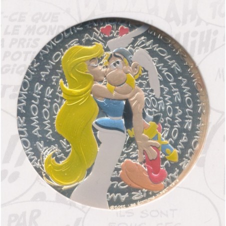 50 Euro 2022 - Astérix et Falbala - Amour - argent