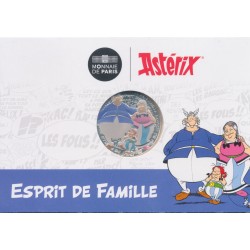 50 Euro 2022 - Collection Astérix - Esprit de famille - argent