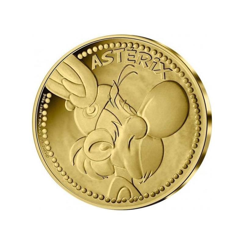 250 Euro 2022 - Astérix - Or 3g 0,999 - 20mm