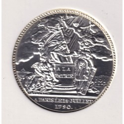 50 Euro 2019 - Le 14 Juillet - Collection Pièce d'histoire - argent 41g
