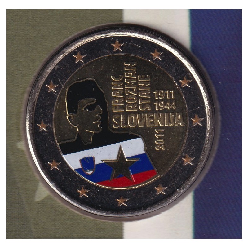 2€ Slovénie 2011 - 100e anniversaire naissance Franc Rozman