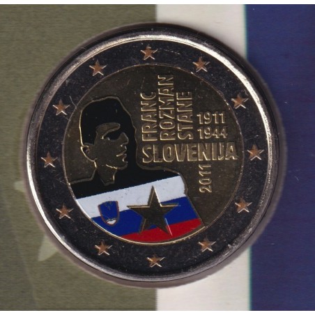 2€ Slovénie 2011 - 100e anniversaire naissance Franc Rozman