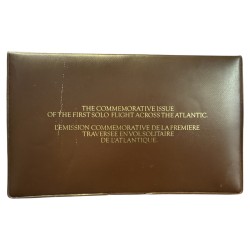 Médaille - 1ère traversée en vol solitaire de l'atlantique - avec lettre 1er jour 2