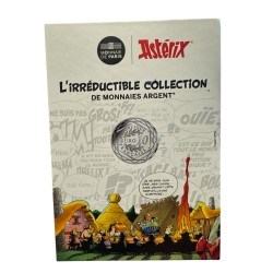 Livret de rangement - Monnaies Astérix - l'irréductible collection - vide
