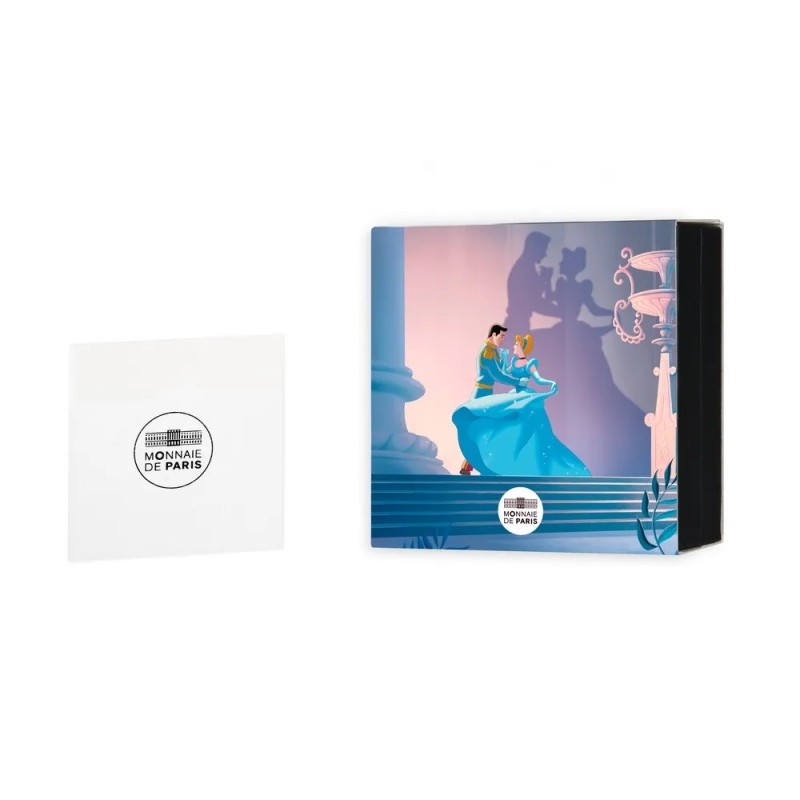 10 Euro 2025 - Cendrillon - Les classiques d'animation Disney - argent Belle épreuve