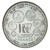 6,55957 Francs - La parité - 1999 - argent Brillant Universel