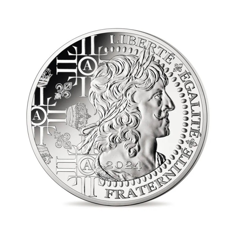 20 Euro 2024 - Le louis d'or - Ors de France - argent belle épreuve