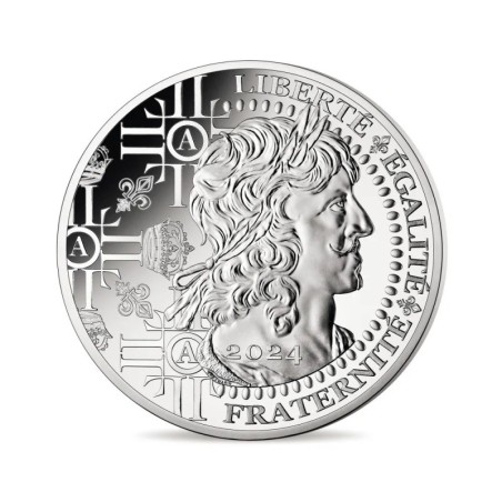 20 Euro 2024 - Le louis d'or - Ors de France - argent belle épreuve