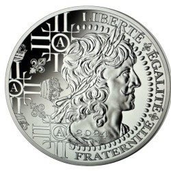 20 Euro 2024 - Le louis d'or - Ors de France - argent belle épreuve