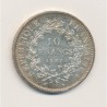 10 Francs hercule - 1967 - avec accent sur E de république
