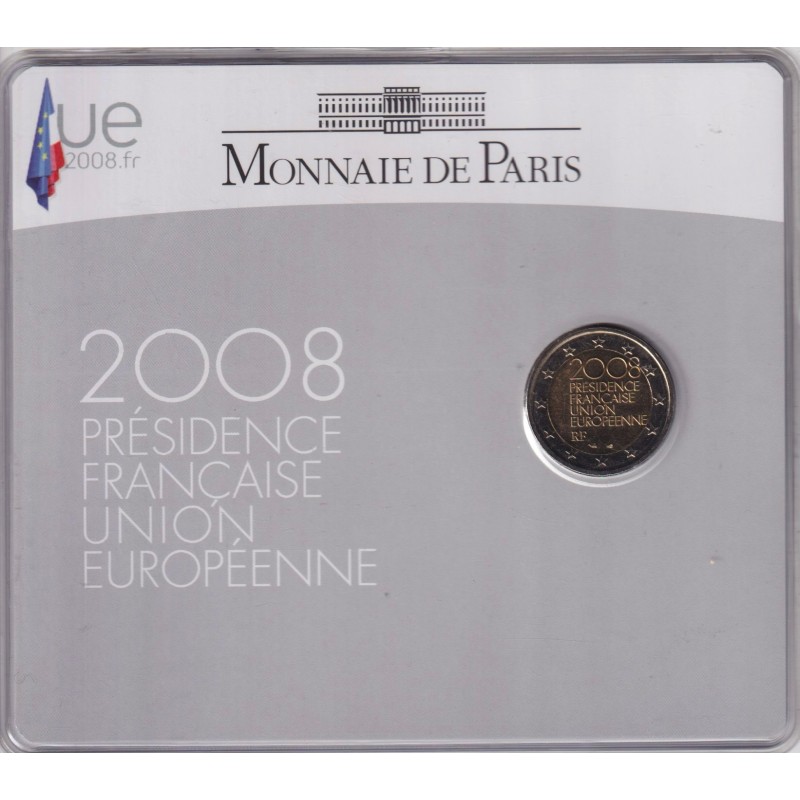 2€ France 2008 - Présidence union européenne - Brillant Universel