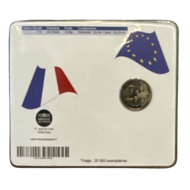 2€ France 2011 - 30e anniversaire Fête de la musique - Brillant Universel