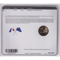 2€ France 2015 - Paix en Europe - Brillant universel 2